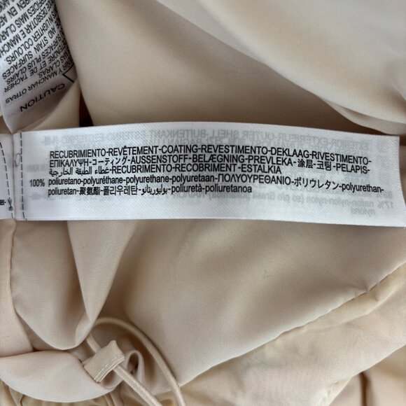 🤍 ZARA Beige Quilted Puffer Jacket - Picture 2 of 9